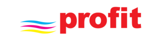 profit logo white