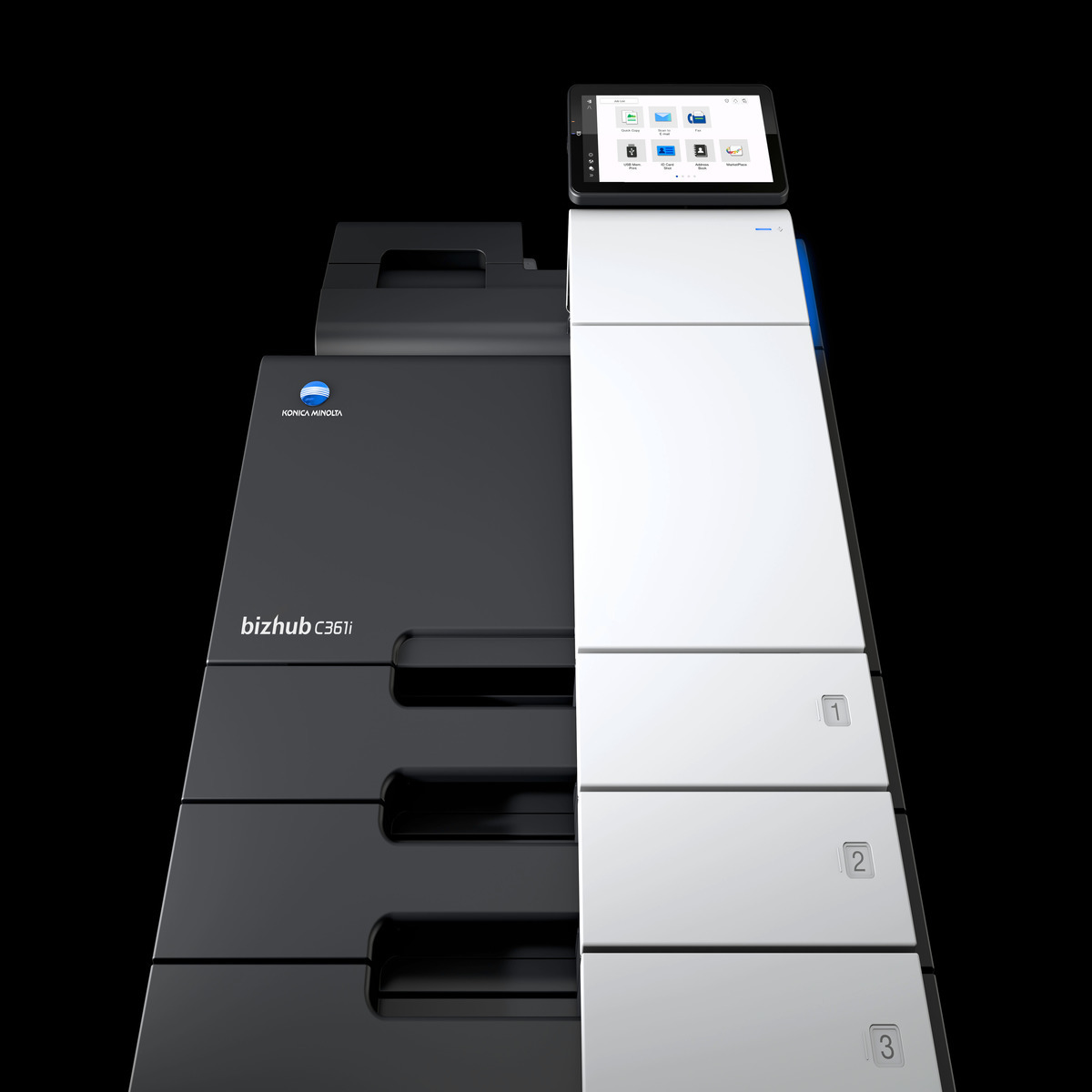 kserokopiarka konica minolta bizhub c361i foto